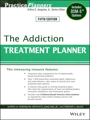 cover image of The Addiction Treatment Planner